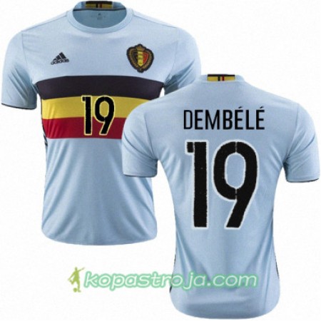 Billiga Fotbollströjor Belgien MOUSSA DEMBELE Borta tröja Euro 2016
