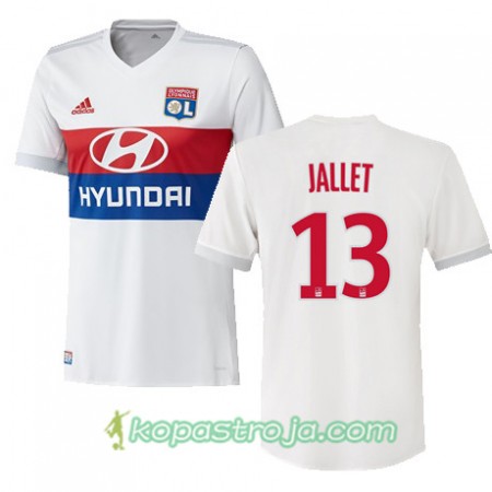 Billiga Fotbollströjor Olympique Lyonnais CHRISTOPHE JALLET 13 Hemma tröja 2017/18 Kortärmad
