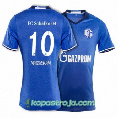 Billiga Fotbollströjor FC Schalke 04 BENTALEB 10 Hemma tröja 2017/18 Kortärmad