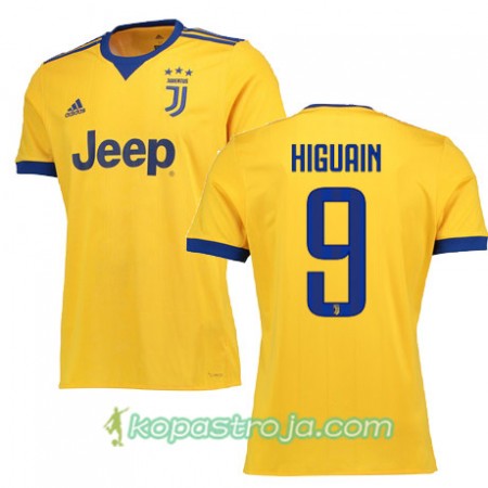 Billiga Fotbollströjor Juventus HIGUAIN 9 Borta tröja 2017/18 Kortärmad