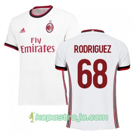 Billiga Fotbollströjor AC Milan RODRIGUEZ 68 Borta tröja 2017/18 Kortärmad