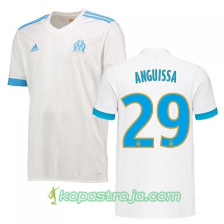 Billiga Fotbollströjor Olympique de Marseille ANDRE FRANK ZAMBO ANGUISSA 29 Hemma tröja 2017/18 Kortärmad
