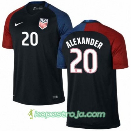 Billiga Fotbollströjor USA ERIC ALEXANDER Borta tröja 2016/17 Kortärmad