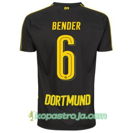 Billiga Fotbollströjor Borussia Dortmund BENDER 6 Borta tröja 2017/18 Kortärmad