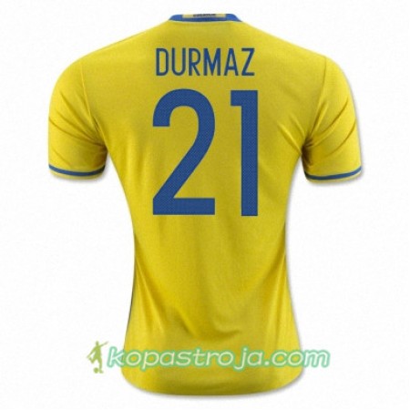 Billiga Fotbollströjor Sverige JIMMY DURMAZ Hemma tröja Euro 2016