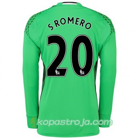 Billiga Fotbollströjor Manchester United S ROMERO 20 Borta tröja 2017/18 Långärmad