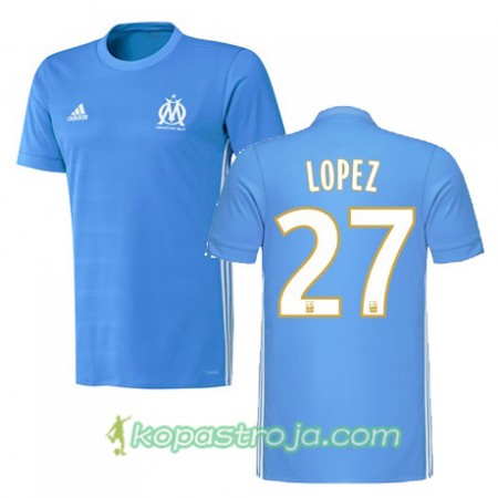 Billiga Fotbollströjor Olympique de Marseille MAXIME LOPEZ 27 Borta tröja 2017/18 Kortärmad