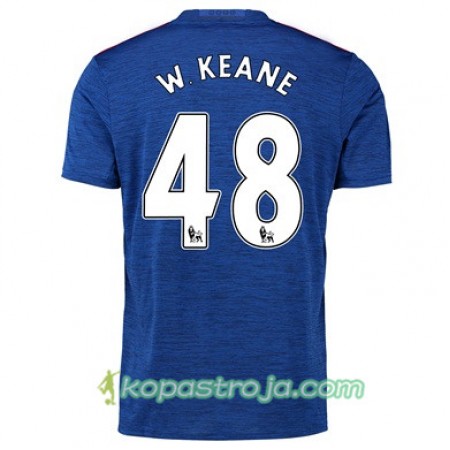 Billiga Fotbollströjor Manchester United W KEANE 48 Borta tröja 2017/18 Kortärmad