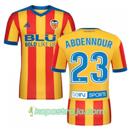 Billiga Fotbollströjor Valencia CF ABDENNOUR Borta tröja 2017/18 Kortärmad
