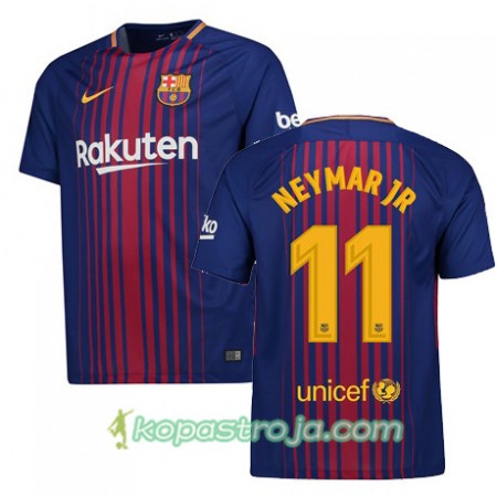 Billiga Fotbollströjor FC Barcelona NEYMAR JR 11 Hemma tröja 2017/18 Kortärmad