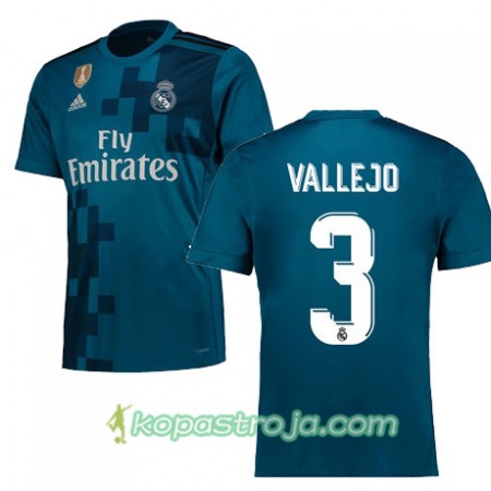 Billiga Fotbollströjor Real Madrid JESUS VALLEJO 3 Tredje tröja 2017/18 Kortärmad