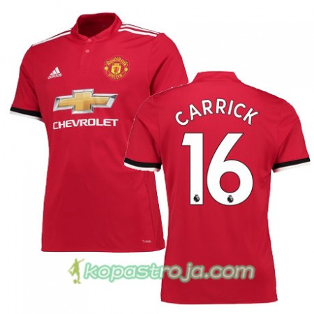 Billiga Fotbollströjor Manchester United CARRICK 16 Hemma tröja 2017/18 Kortärmad