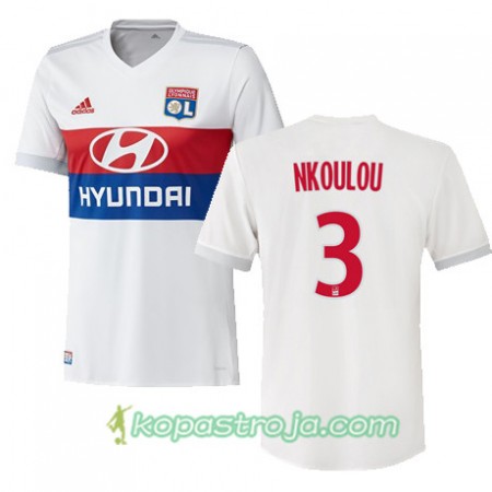 Billiga Fotbollströjor Olympique Lyonnais NICOLAS NKOULOU 3 Hemma tröja 2017/18 Kortärmad