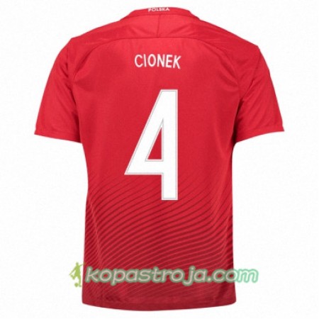 Billiga Fotbollströjor Polen THIAGO CIONEK Borta tröja Euro 2016