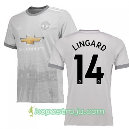 Billiga Fotbollströjor Manchester United LINGARD 14 Tredje tröja 2017/18 Kortärmad