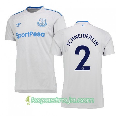 Billiga Fotbollströjor Everton SCHNEIDERLIN Borta tröja 2017/18 Kortärmad