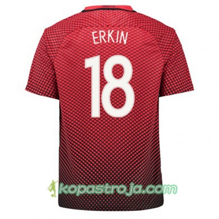 Billiga Fotbollströjor Turkiet CANER ERKIN Hemma tröja Euro 2016