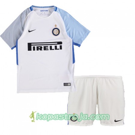Billiga Fotbollströjor Inter Barn Borta tröja 2017/18 Kortärmad