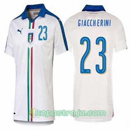 Billiga Fotbollströjor Italien EMANUELE GIACCHERINI Borta tröja Euro 2016