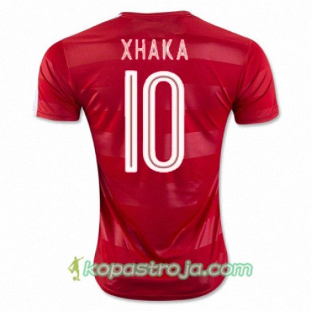 Billiga Fotbollströjor Schweiz GRANIT XHAKA Hemma tröja Euro 2016