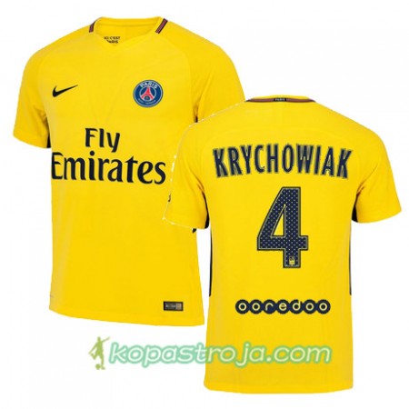 Billiga Fotbollströjor Paris SG GRZEGORZ KRYCHOWIAK 4 Borta tröja 2017/18 Kortärmad