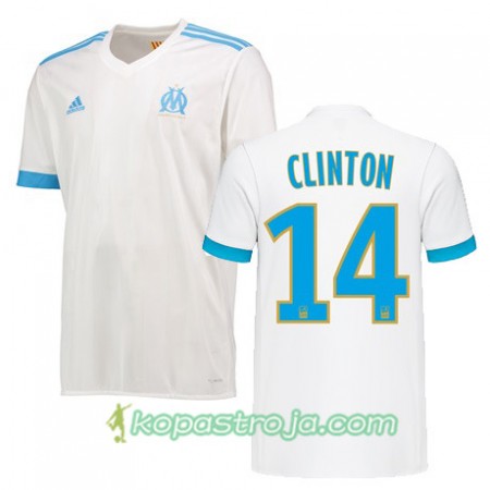 Billiga Fotbollströjor Olympique de Marseille CLINTON N JIE 14 Hemma tröja 2017/18 Kortärmad