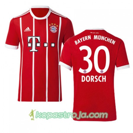 Billiga Fotbollströjor FC Bayern München DORSCH 30 Hemma tröja 2017/18 Kortärmad