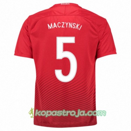Billiga Fotbollströjor Polen KRZYSZTOF MACZYNSKI Borta tröja Euro 2016
