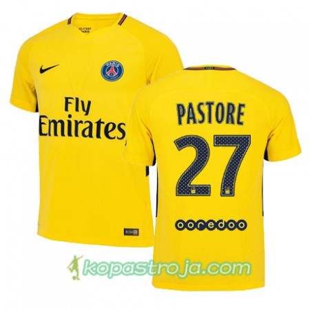 Billiga Fotbollströjor Paris SG JAVIER PASTORE 27 Borta tröja 2017/18 Kortärmad