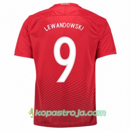Billiga Fotbollströjor Polen ROBERT LEWANDOWSKI Borta tröja Euro 2016