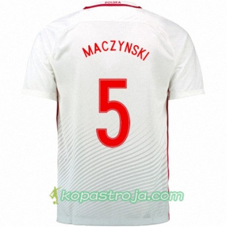 Billiga Fotbollströjor Polen KRZYSZTOF MACZYNSKI Hemma tröja Euro 2016
