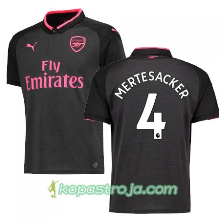 Billiga Fotbollströjor Arsenal MERTESACKER 4 Tredje tröja 2017/18 Kortärmad