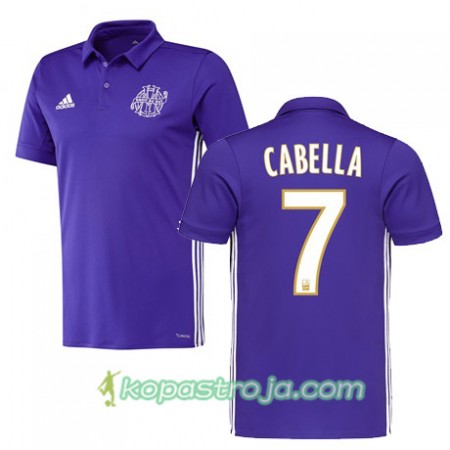 Billiga Fotbollströjor Olympique de Marseille REMY CABELLA 7 Tredje tröja 2017/18 Kortärmad