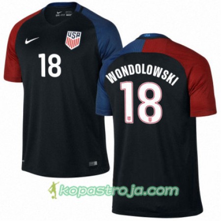 Billiga Fotbollströjor USA CHRIS WONDOLOWSKI Borta tröja 2016/17 Kortärmad