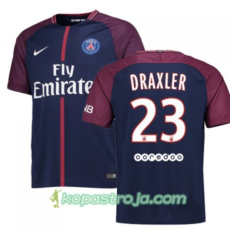 Billiga Fotbollströjor Paris SG Julian Draxler 23 Hemma tröja 2017/18 Kortärmad