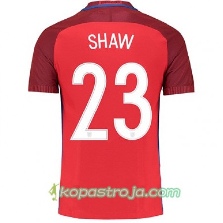 Billiga Fotbollströjor England SHAW Borta tröja Euro 2016