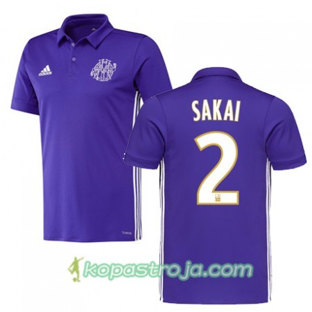 Billiga Fotbollströjor Olympique de Marseille HIROKI SAKAI 2 Tredje tröja 2017/18 Kortärmad