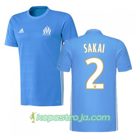 Billiga Fotbollströjor Olympique de Marseille HIROKI SAKAI 2 Borta tröja 2017/18 Kortärmad