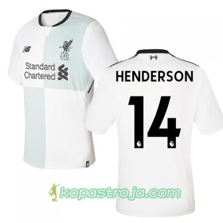 Billiga Fotbollströjor Liverpool HENDERSON 14 Borta tröja 2017/18 Kortärmad