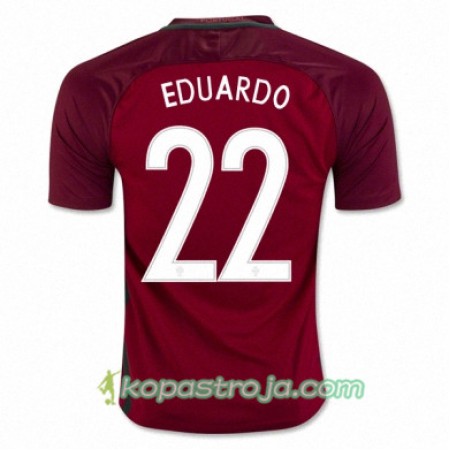 Billiga Fotbollströjor Portugal EDUARDO Hemma tröja Euro 2016