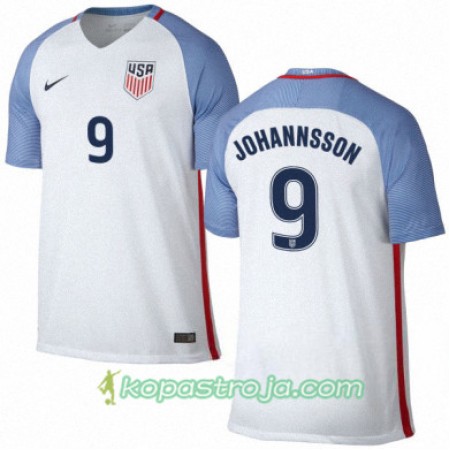 Billiga Fotbollströjor USA ARON JOHANNSSON Hemma tröja 2016/17 Kortärmad
