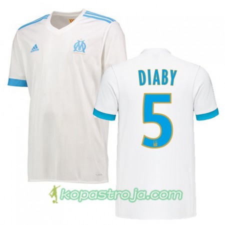 Billiga Fotbollströjor Olympique de Marseille ABOU DIABY 5 Hemma tröja 2017/18 Kortärmad