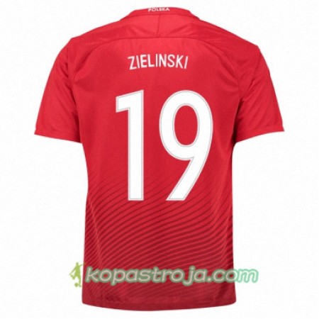 Billiga Fotbollströjor Polen PIOTR ZIELINSKI Borta tröja Euro 2016