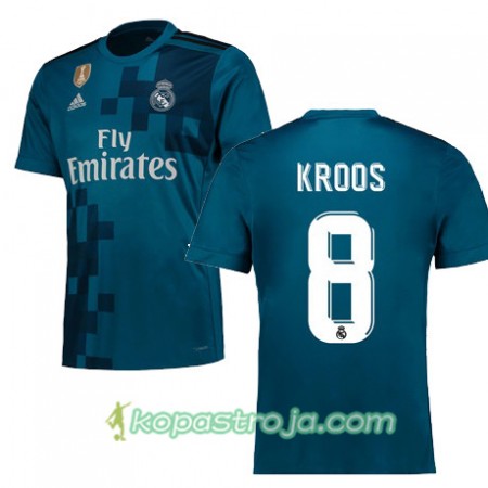 Billiga Fotbollströjor Real Madrid KROOS 8 Tredje tröja 2017/18 Kortärmad