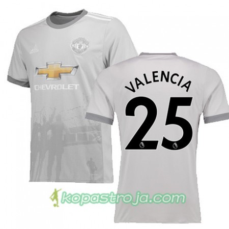 Billiga Fotbollströjor Manchester United VALENCIA 25 Tredje tröja 2017/18 Kortärmad