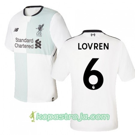 Billiga Fotbollströjor Liverpool LOVREN 6 Borta tröja 2017/18 Kortärmad