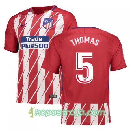 Billiga Fotbollströjor Atlético Madrid THOMAS 5 Hemma tröja 2017/18 Kortärmad