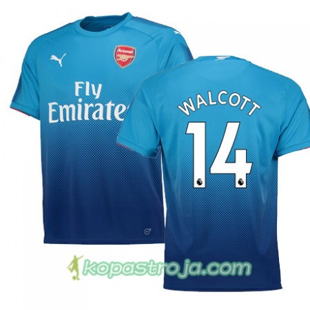 Billiga Fotbollströjor Arsenal WALCOTT 14 Borta tröja 2017/18 Kortärmad
