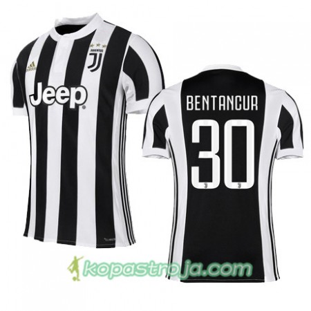 Billiga Fotbollströjor Juventus BENTANCUR 30 Hemma tröja 2017/18 Kortärmad