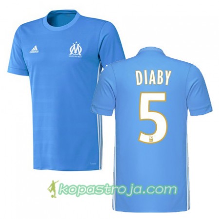Billiga Fotbollströjor Olympique de Marseille ABOU DIABY 5 Borta tröja 2017/18 Kortärmad